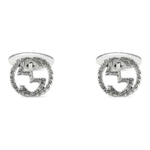 GUCCI Серебряные запонки Мужские Серебряные