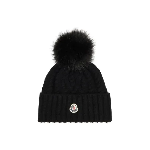Moncler Кашемир Шапки-бини Унисекс Черный