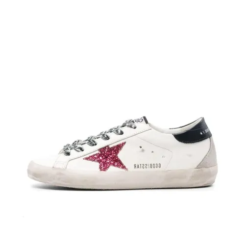 Golden Goose Супер Звезда Скейтборд Кроссовки Низкие Белые Женские