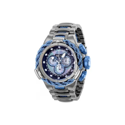 INVICTA Наручные часы Кварцевый механизм Нержавеющая сталь Ремешок 50,5 мм Жемчужная раковина Циферблат часов Мужские часы 36007