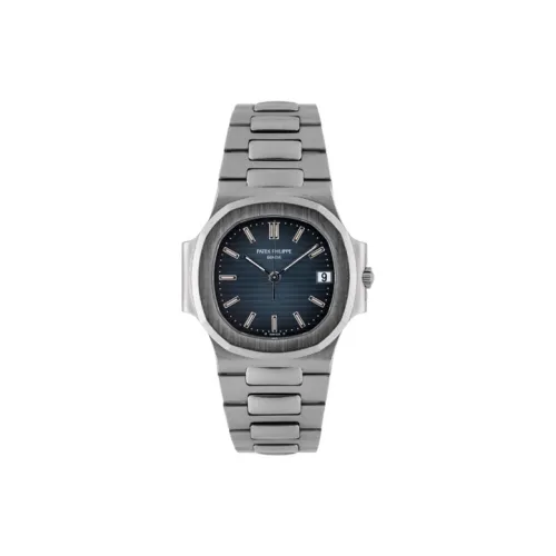 PATEK PHILIPPE Автоматический Механический Механизм Мужские Спортивные Элегантные Часы Серии NAUTILUS 34мм*7мм Черные