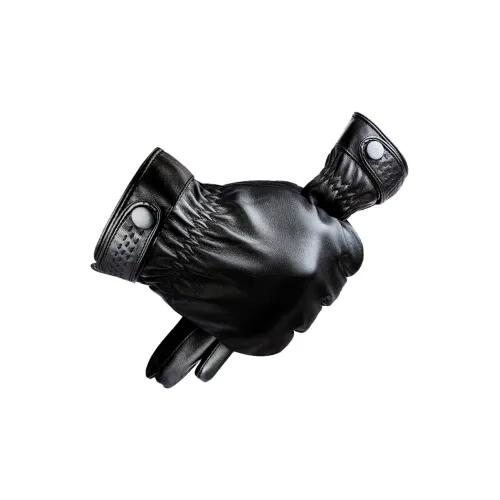 Youyoulan Материал овчина, исключая аксессуары, перчатки, мужской