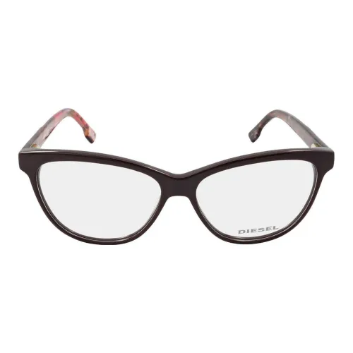 DIESEL Пластик Кошачий глаз Оправы для очков Женские Черепаховый