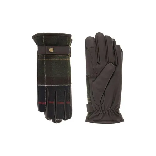 Barbour Кожа, Шерсть, Полиамид, Полиэстер Перчатки Женские