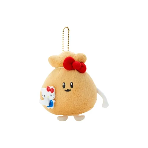 Санрио Hello Kitty Nagano FRIENDS Collaboration Талисман Куклы Плюшевый Брелок 12 см Рекомендуемая Высота