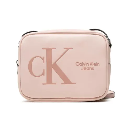 CALVIN KLEIN Полиуретан Сумка через плечо Сумка на плечо Женская Розовая