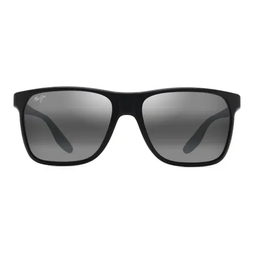 Maui Jim Нейлон Нерегулярная форма Солнцезащитные очки Мужской Черный