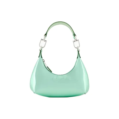 AMANI Lambskin Хобо Сумка Портативная Сумка через плечо Сумка на плечо Женская Светло-зеленая
