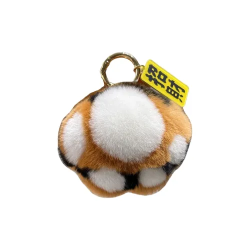 A Little Tide To Play Маленький Тигр Paw Ласточкин хвост С подарками Благоприятный Plaque Милый Модный Брелок Куклы Плюшевый Подвеска