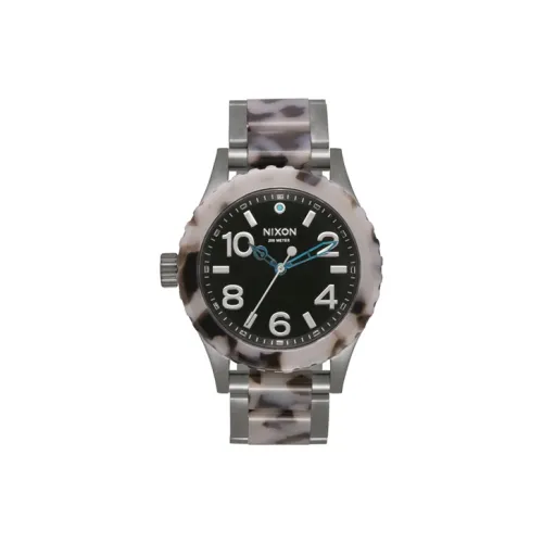 NIXON Наручные часы Кварцевый механизм Нержавеющая сталь Ремешок 38 мм Черный циферблат Женские часы