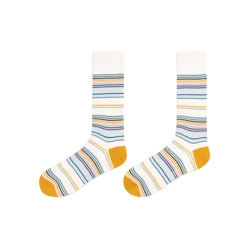 Paul Smith Белые Мужские Носки до колена