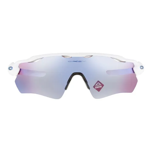 Oakley TR Memorial Plastic Irregular Shape Солнцезащитные очки Мужские Белые