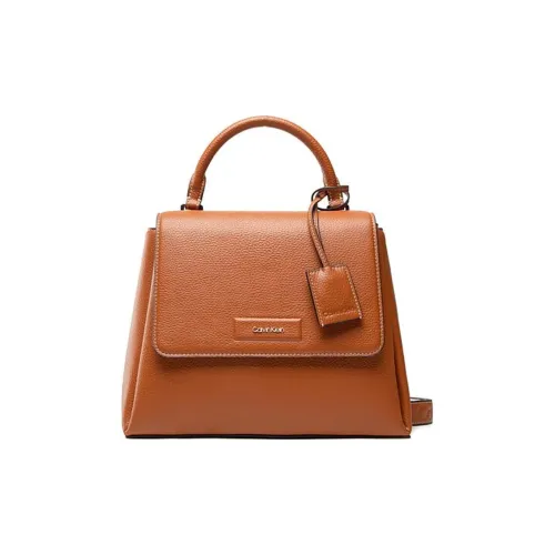 CK Calvin Klein Искусственная кожа Сумка через плечо Сумка через плечо Женская Коричневая