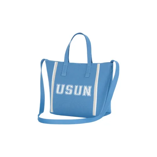 Usual Unusual Полиэстер Сумка-тоут Маленькая Унисекс Синяя