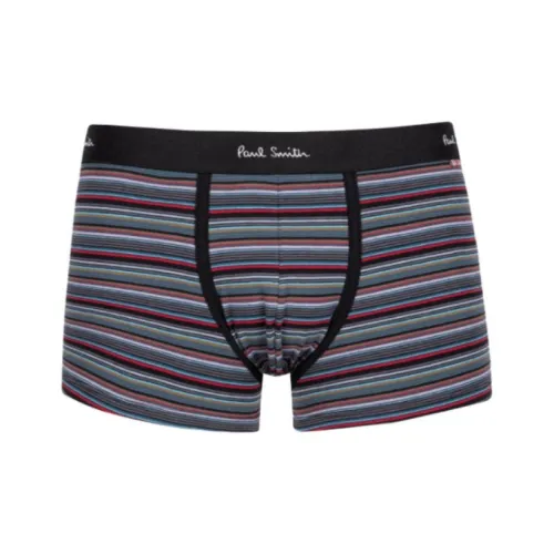 Paul Smith Multi Stripe Low Step Шов Боксеры Боксеры Мужской 1 Пачка Многоцветный