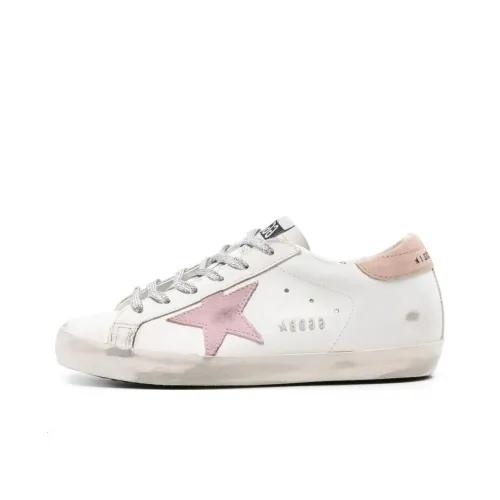 Golden Goose Супер Звезда Скейтборд Кроссовки Низкие Белые Женские