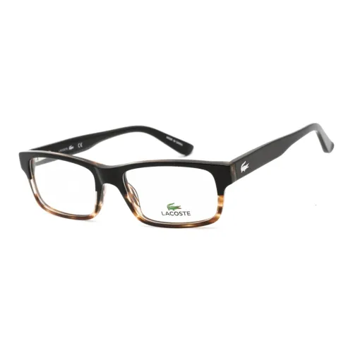 LACOSTE Ацетат Нерегулярная форма Оправы для очков Унисекс Черный