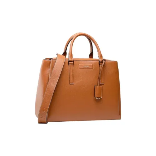 CK Calvin Klein Искусственная кожа Тоут Сумка Сумка для покупок Сумка на плечо Сумка Женская Коричневая