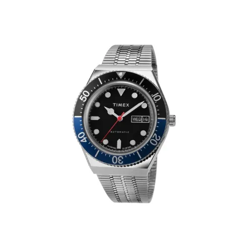 TIMEX Автоматический Механический Механизм Мужские Часы 40мм*14,5мм Черный