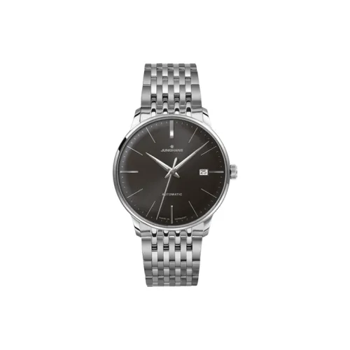 JUNGHANS Автоматический Механический Часы для мужчин, 38,4mm*9mm, Черный