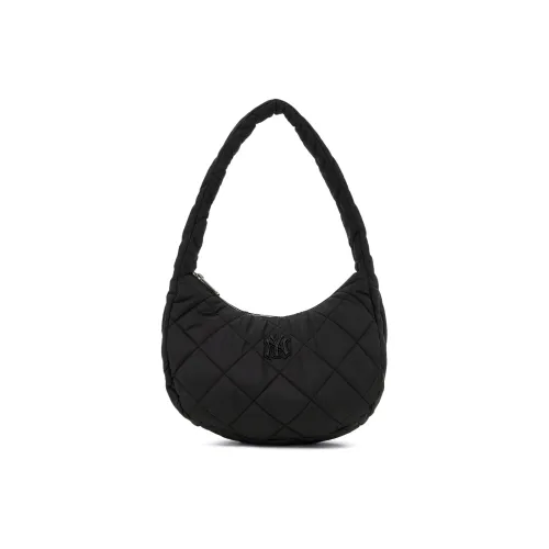 MLB Base Logo New York Yankees Полиэстер Облачная Сумка Сумка-мама Сумка через плечо Хобо Сумка Сумка Сумка через плечо Женская Черная