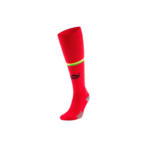 PUMA Chaussettes Ghana Полосатый Replica Homme Футбольные носки Мужской 1 упаковка Красный