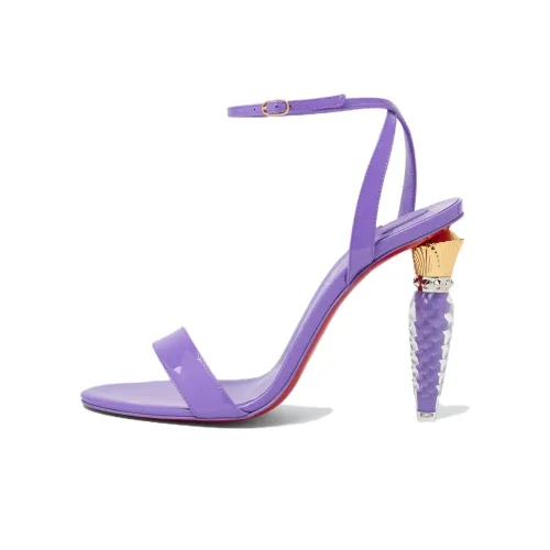 CL one Ремень Сандалии 10 см Женские Фиолетовый