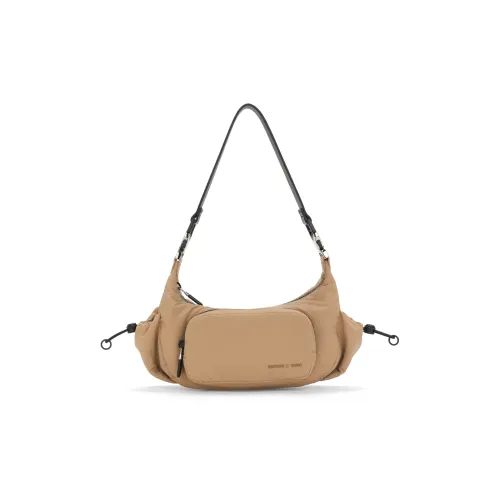 CHARLES KEITH Сумка через плечо из нейлона байкерская сумка маленькая сумка через плечо женская черная CAMEL розовая