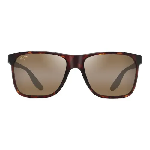 Maui Jim Нейлон Нерегулярная форма Солнцезащитные очки Мужской Коричневый