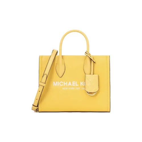 MICHAEL KORS Mirella Коровья кожа Тоут Сумка Сумка для покупок Сумка Сумка через плечо Сумка через плечо Маленькая Женская Желтая