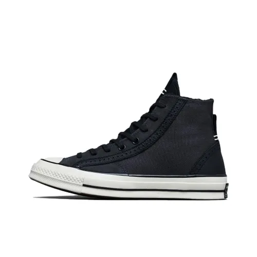 Converse Chuck 70 Устойчивые к истиранию Дышащие Высокие Кеды Унисекс Темно-синий