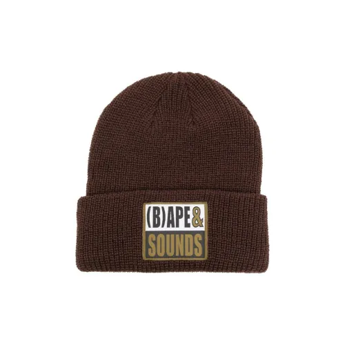 A BATHING APE Шапки-бини Унисекс Коричневый