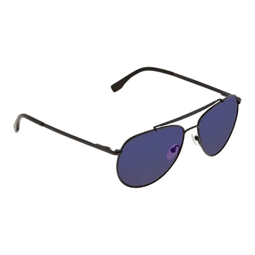 LACOSTE Металл Aviator Солнцезащитные очки Унисекс Черный