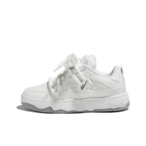 Warrior Low Топ Скейтборд Кроссовки Унисекс Белый