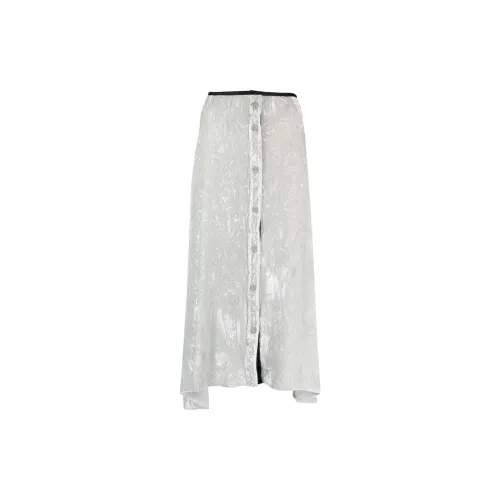 Bimba Y Lola Серебряные Женские Повседневные Длинные Юбки