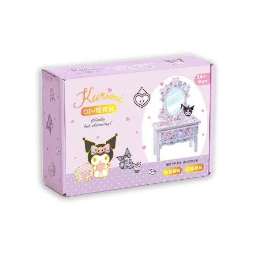 Санрио Kulomi DIY Креативный Ручной Набор Зеркало для макияжа Wa Vanity TABLE Мерч по IP