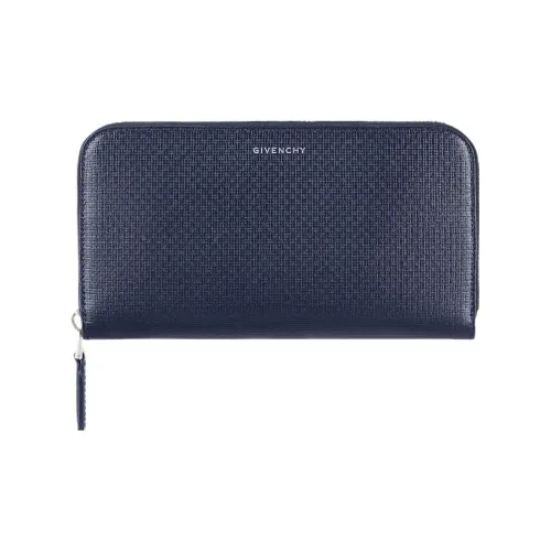 GIVENCHY Телячья кожа Кошелек Мужской Морской синий и Черный