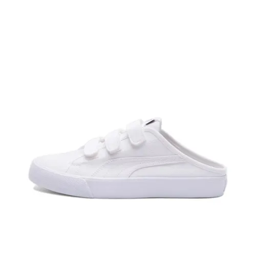 PUMA Bari Mule Скейтборд Кроссовки Низкие Белые Женские