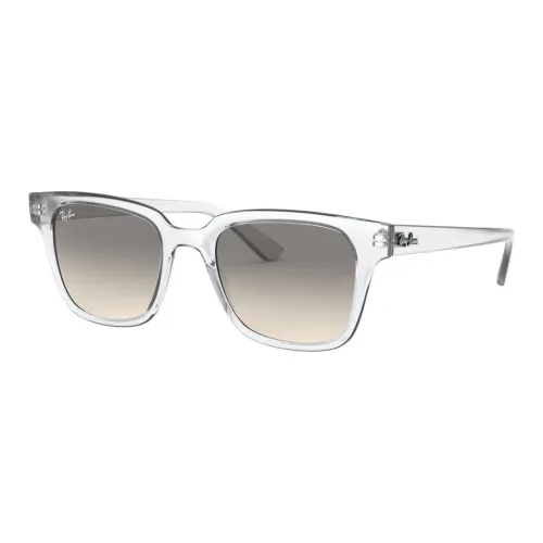 RayBan Plastic Rectangular Sunglasses Unisex Transparent RayBan Пластик Прямоугольные Солнцезащитные очки Унисекс Прозрачные