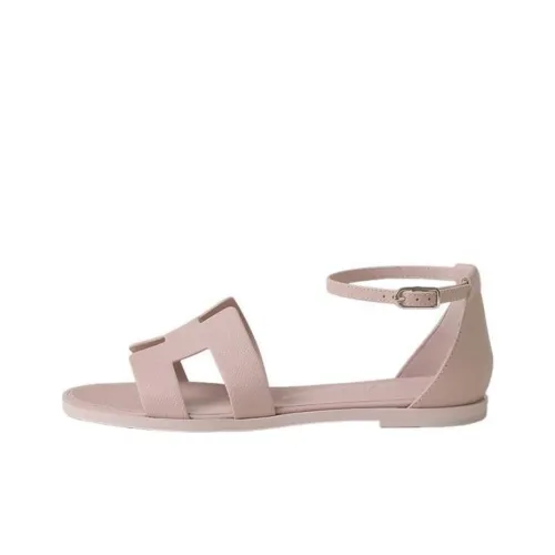 HERMES Santorini One Ремешок Сандалии Женские Светло-Розовые