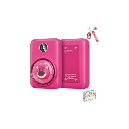 Disney Strawberry Bear Series 2 в 1 Грелка для рук Пава Банк Мерч по IP