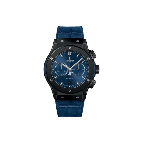 HUBLOT Автоматический Механический Механизм Мужские Часы 42 мм Синий