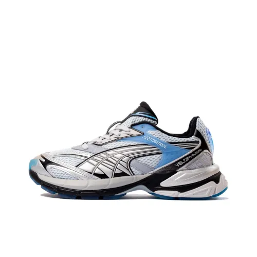 Footpatrol X PUMA Velophasis Low Топ Повседневная обувь Мужская Белый Синий Черный