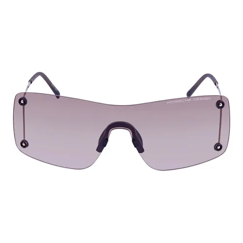 PORSCHE DESIGN Титан Нерегулярная форма Солнцезащитные очки Унисекс Фиолетовый