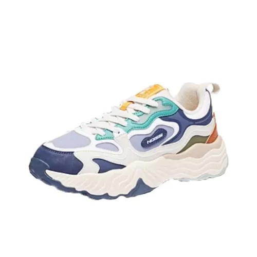 QIAODAN Противоскользящий Casual Мужской Синий Желтый