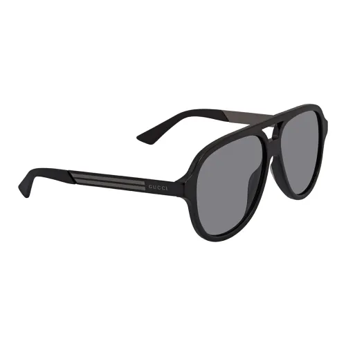 GUCCI Aviator Солнцезащитные очки Мужские Черные