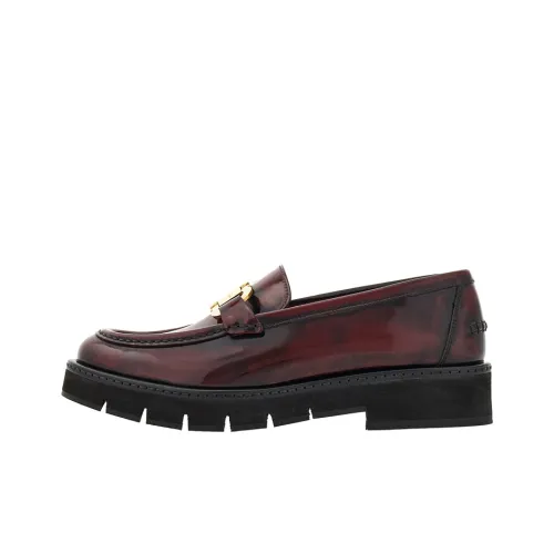 Ferragamo Gancini Лоферы Бургундский Женские