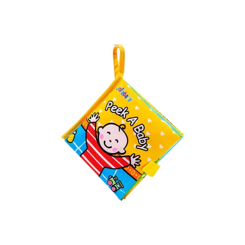 JOLLYBABY Hide And Seek Ткань КНИГА Устойчивая к Слабыням Безопасная для Жевания Развивающие Игрушки