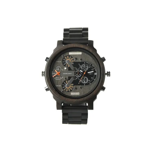 MEXVEL Кварцевый механизм Мужские часы 54мм*54мм*13мм Серый