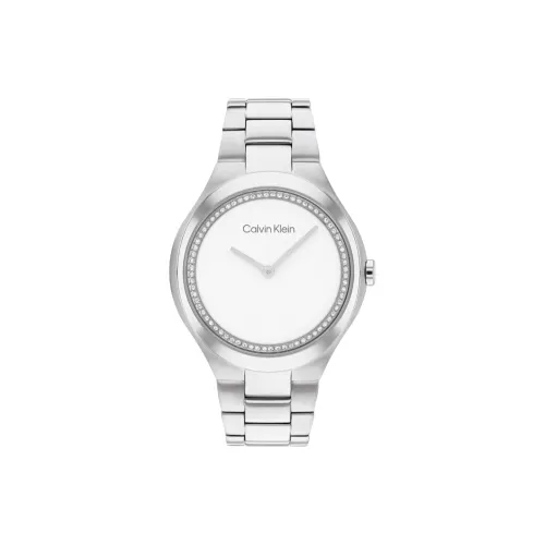 Calvin Klein Кварцевый Movement Женские Часы 36мм*36мм*7,3мм Белый